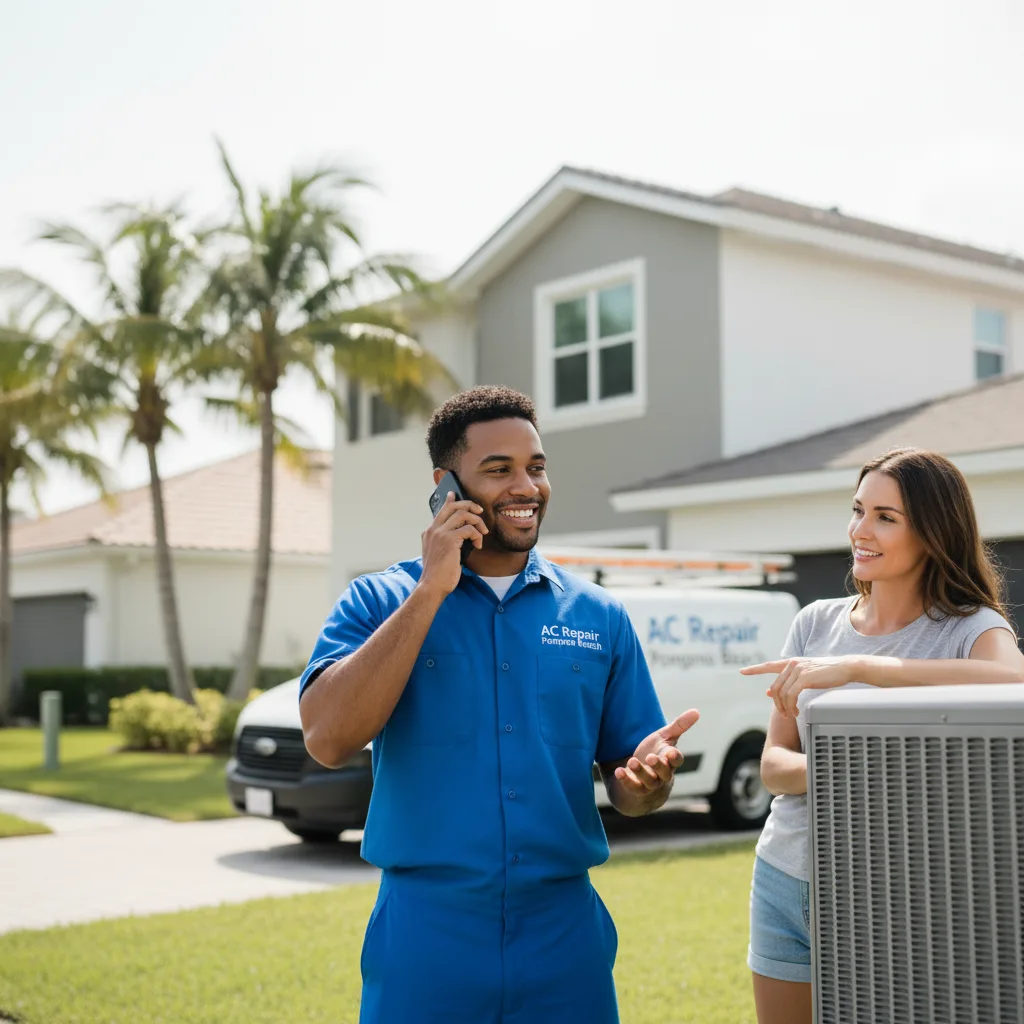 AC Repair Pompano Beach customer support in Evensville